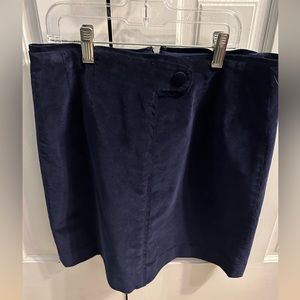 Crown & Ivy Navy Skirt